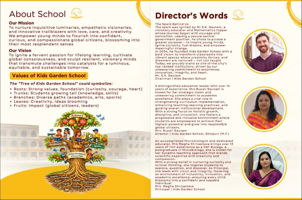 Directors and leadership at Kids Garden School