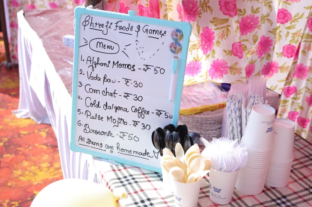 Carnival & food stalls